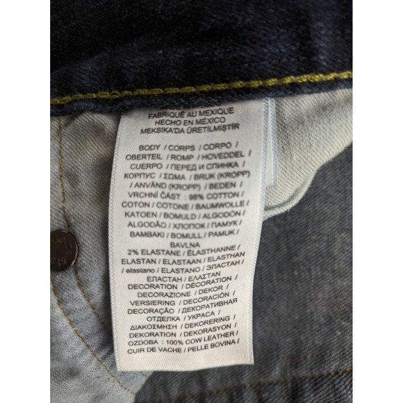 Polo Ralph Lauren Hampton Relaxed Straight Dark Wash Denim Jeans Men's 40x32 - Picture 5 of 10